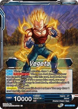 Vegeta #BT11-032_PR · Dragon Ball Super CCG