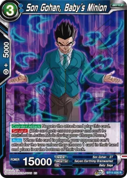 Son Gohan, Baby's Minion #BT11-035 · Dragon Ball Super CCG