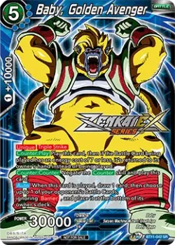 Baby, Golden Avenger #BT11-042_PR · Dragon Ball Super CCG