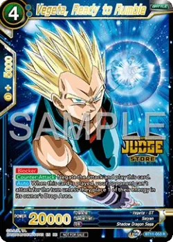 Vegeta, Ready to Rumble #BT11-053_PR02 · Dragon Ball Super CCG