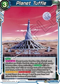 Planet Tuffle #BT11-058_PR · Dragon Ball Super CCG
