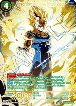 Prince of Destruction Vegeta, Prideful Warrior #BT11-066_SPR · Dragon Ball Super CCG
