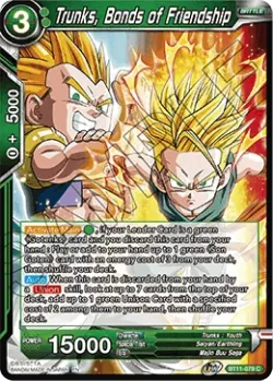 Trunks, Bonds of Friendship #BT11-079 · Dragon Ball Super CCG