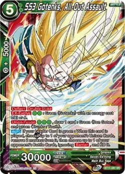 SS3 Gotenks, All-Out Assault #BT11-081 · Dragon Ball Super CCG