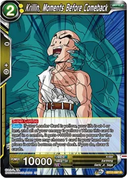 Krillin, Moments Before Comeback #BT11-097_PR02 · Dragon Ball Super CCG
