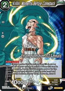 Krillin, Moments Before Comeback #BT11-097_PR03 · Dragon Ball Super CCG