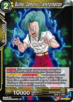 Bulma, Demonic Transformation #BT11-102 · Dragon Ball Super CCG