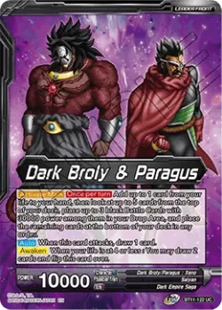 Dark Broly & Paragus 「BT11-122」「EN」