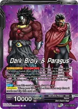 Dark Broly & Paragus 「BT11-122_PR」「EN」