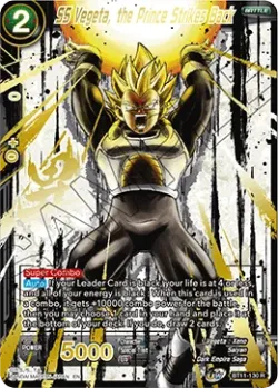 SS Vegeta, the Prince Strikes Back 「BT11-130_PR」「EN」