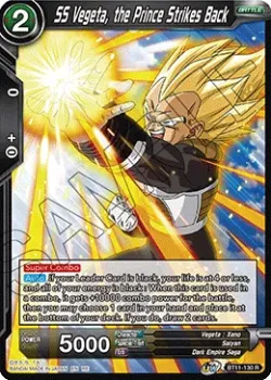 SS Vegeta, the Prince Strikes Back 「BT11-130_PR02」「EN」
