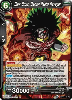 Dark Broly, Demon Realm Ravager 「BT11-133」「EN」