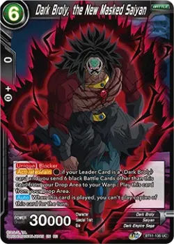 Dark Broly, the New Masked Saiyan 「BT11-135_PR」「EN」