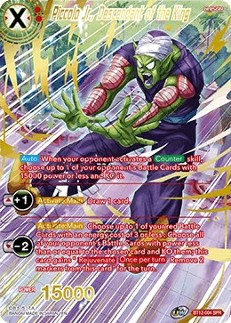 Piccolo Jr., Descendant of the King 「BT12-004_SPR」「EN」