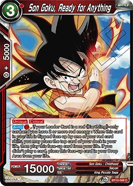 Son Goku, Ready for Anything 「BT12-006」「EN」