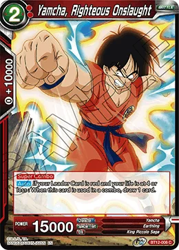 Yamcha, Righteous Onslaught 「BT12-008」「EN」