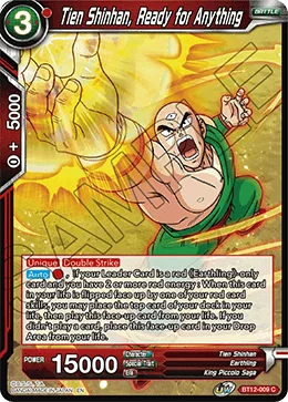 Tien Shinhan, Ready for Anything 「BT12-009」「EN」
