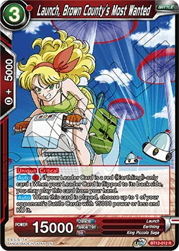 Launch, Brown County's Most Wanted 「BT12-012」「EN」