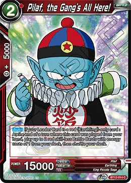 Pilaf, the Gang's All Here! 「BT12-014」「EN」