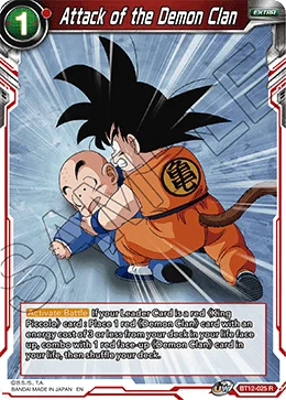 Attack of the Demon Clan 「BT12-025」「EN」
