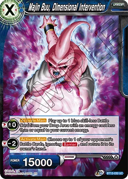 Majin Buu, Dimensional Intervention 「BT12-030」「EN」