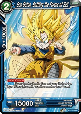 Son Goten, Battling the Forces of Evil 「BT12-034」「EN」