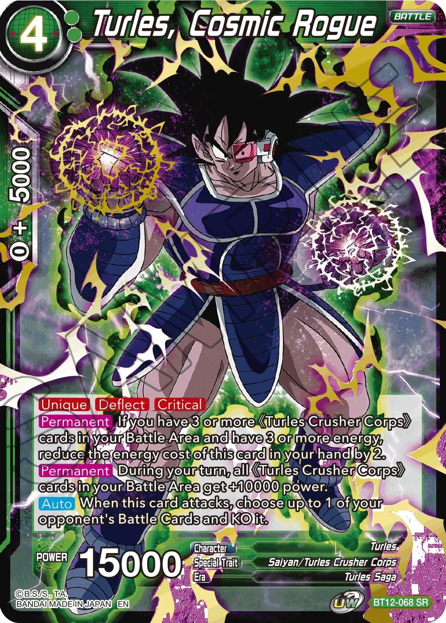 Turles, Cosmic Rogue 「BT12-068_SPR」「EN」