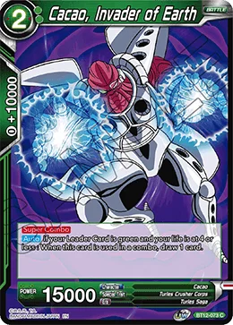 Cacao, Invader of Earth 「BT12-073」「EN」