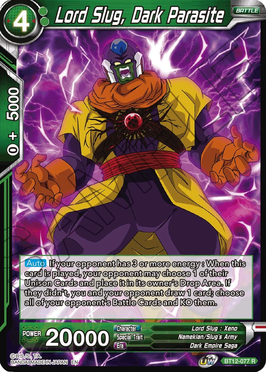 Lord Slug, Dark Parasite 「BT12-077」「EN」