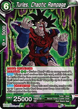 Turles, Chaotic Rampage 「BT12-078」「EN」