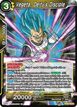 Vegeta, Deity's Disciple 「BT12-092」「EN」