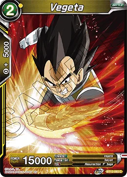Vegeta 「BT12-093」「EN」