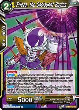 Frieza, the Onslaught Begins 「BT12-102」「EN」