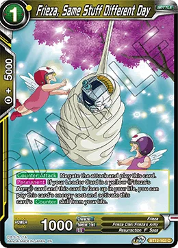Frieza, Same Stuff Different Day 「BT12-103」「EN」