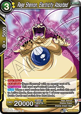 Rage Shenron, Electricity Absorbed 「BT12-111」「EN」