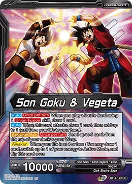 Son Goku & Vegeta 「BT12-122」「EN」
