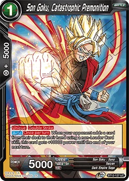 Son Goku, Catastrophic Premonition 「BT12-127」「EN」