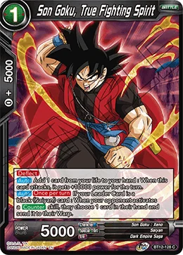 Son Goku, True Fighting Spirit 「BT12-128」「EN」