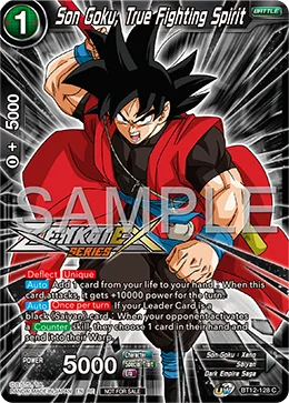 Son Goku, True Fighting Spirit 「BT12-128_PR03」「EN」
