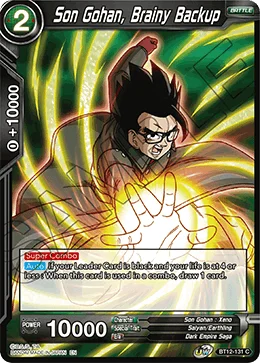 Son Gohan, Brainy Backup 「BT12-131」「EN」