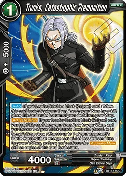 Trunks, Catastrophic Premonition 「BT12-135」「EN」