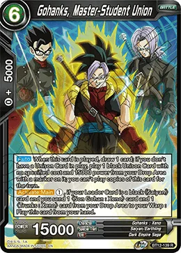 Gohanks, Master-Student Union 「BT12-139」「EN」