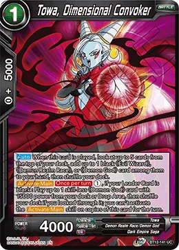 Towa, Dimensional Convoker 「BT12-141」「EN」