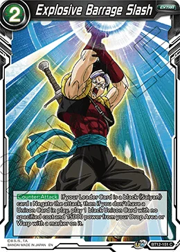 Explosive Barrage Slash 「BT12-151」「EN」