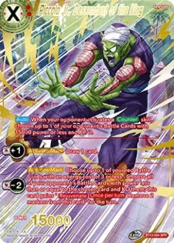 Piccolo Jr., Descendant of the King #BT12-004_SPR · Dragon Ball Super CCG