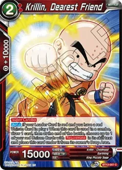 Krillin, Dearest Friend #BT12-007 · Dragon Ball Super CCG