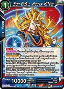 Son Goku, Heavy Hitter #BT12-031 · Dragon Ball Super CCG