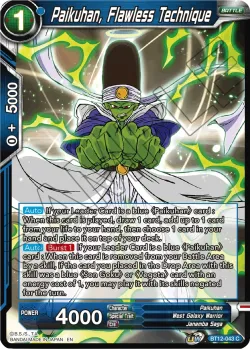 Paikuhan, Flawless Technique #BT12-043 · Dragon Ball Super CCG