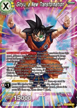 Ginyu, a New Transformation #BT12-088 · Dragon Ball Super CCG