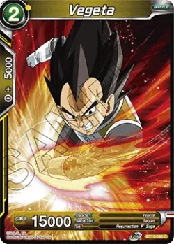 Vegeta #BT12-093 · Dragon Ball Super CCG